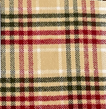 Load image into Gallery viewer, Eggnog Plaid Flannel Collar Walk Set