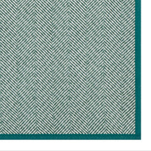 Load image into Gallery viewer, ChappyWrap Harborview Herringbone Evergreen Dog Blanket