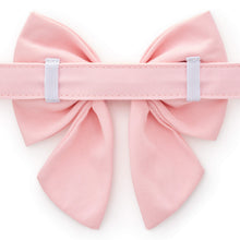 Load image into Gallery viewer, Blush Pink Candy Canes Embroidered Lady Bow Collar