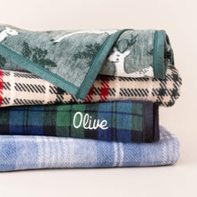 Load image into Gallery viewer, ChappyWrap Harborview Herringbone Blush Dog Blanket