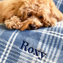 Load image into Gallery viewer, ChappyWrap Harborview Herringbone Evergreen Dog Blanket