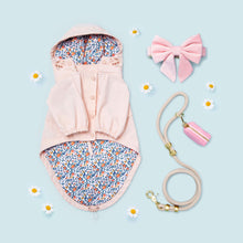 Load image into Gallery viewer, Blush Pink Velvet Lady Dog Bow